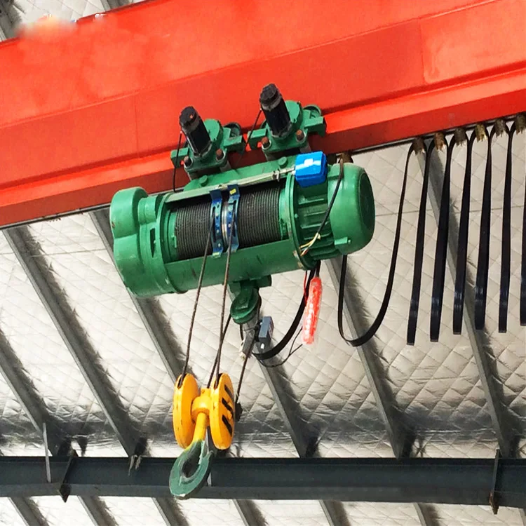 1t 2t 3t 5t 6ton Light Weight Wireless Remote Control CD Wire Rope Hoist Electric Hoist