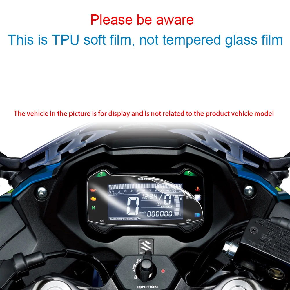 Motorcycle Accessories Instrument Protective Film Dashboard Screen Protector For Yamaha YZFR1 YZF R1 R1M R1S MT10SP RACER 900 GT