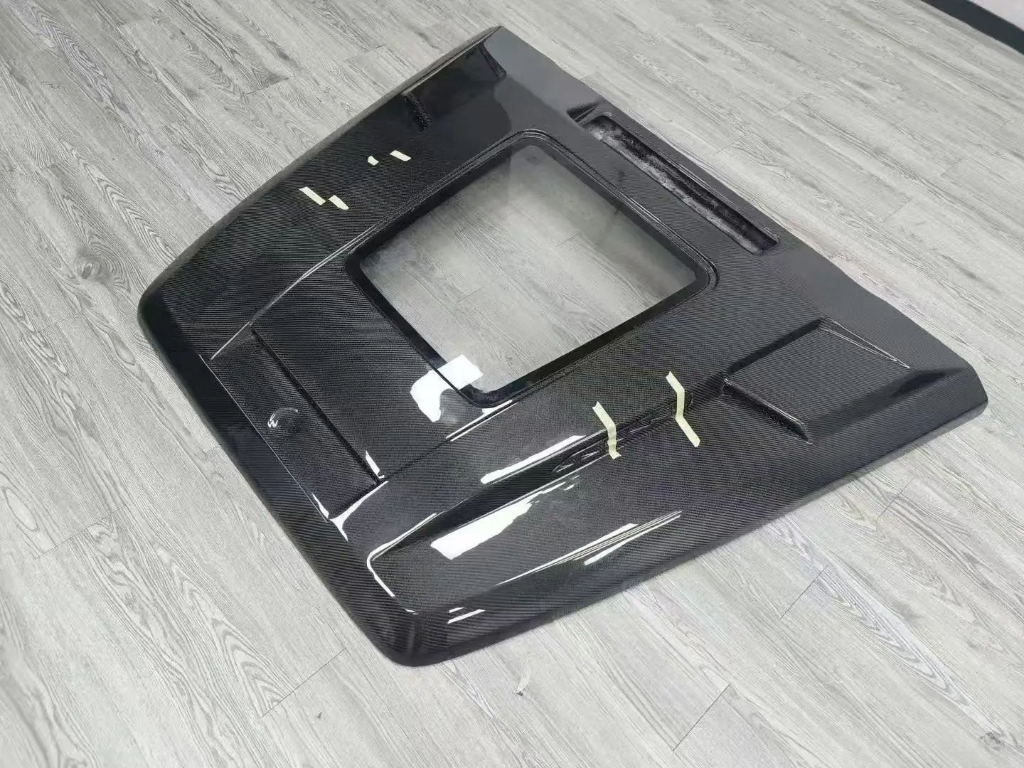 For G-grade W464 W463 G63 G550 G500 G350 Carbon Fiber Black Bolt-On Universal Fitment Cover 4