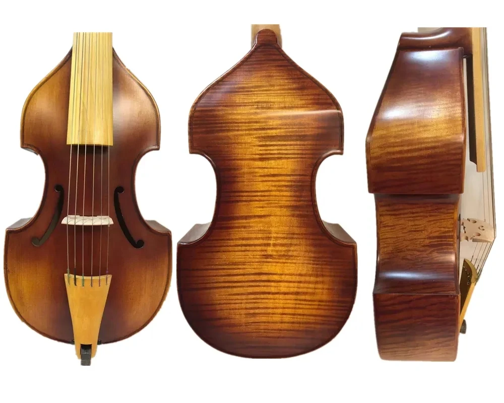 

Broque style SONG excellent Maestro 6 strings 15"(380mm) basses viola da gamba #15020