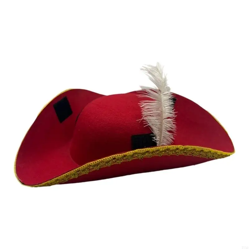 72xe Golden Lace Pirate Caps Cosplay tenue pour les accessoires pour enfants jeu créatif