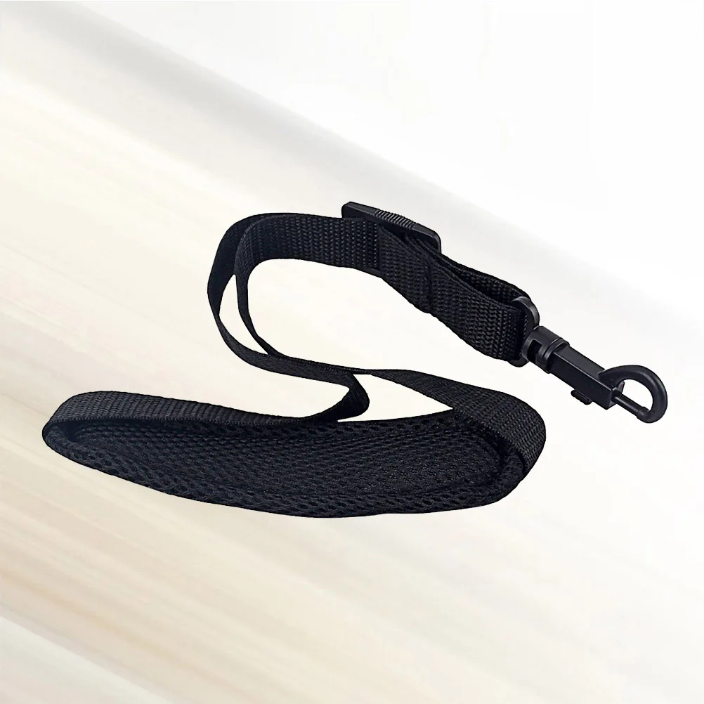 

CA152 Adjustable Universal Saxophone Sax Harness Shoulder Strap Belt for Alto Tenor Soprano Saxophone Parts Accessories (Black)