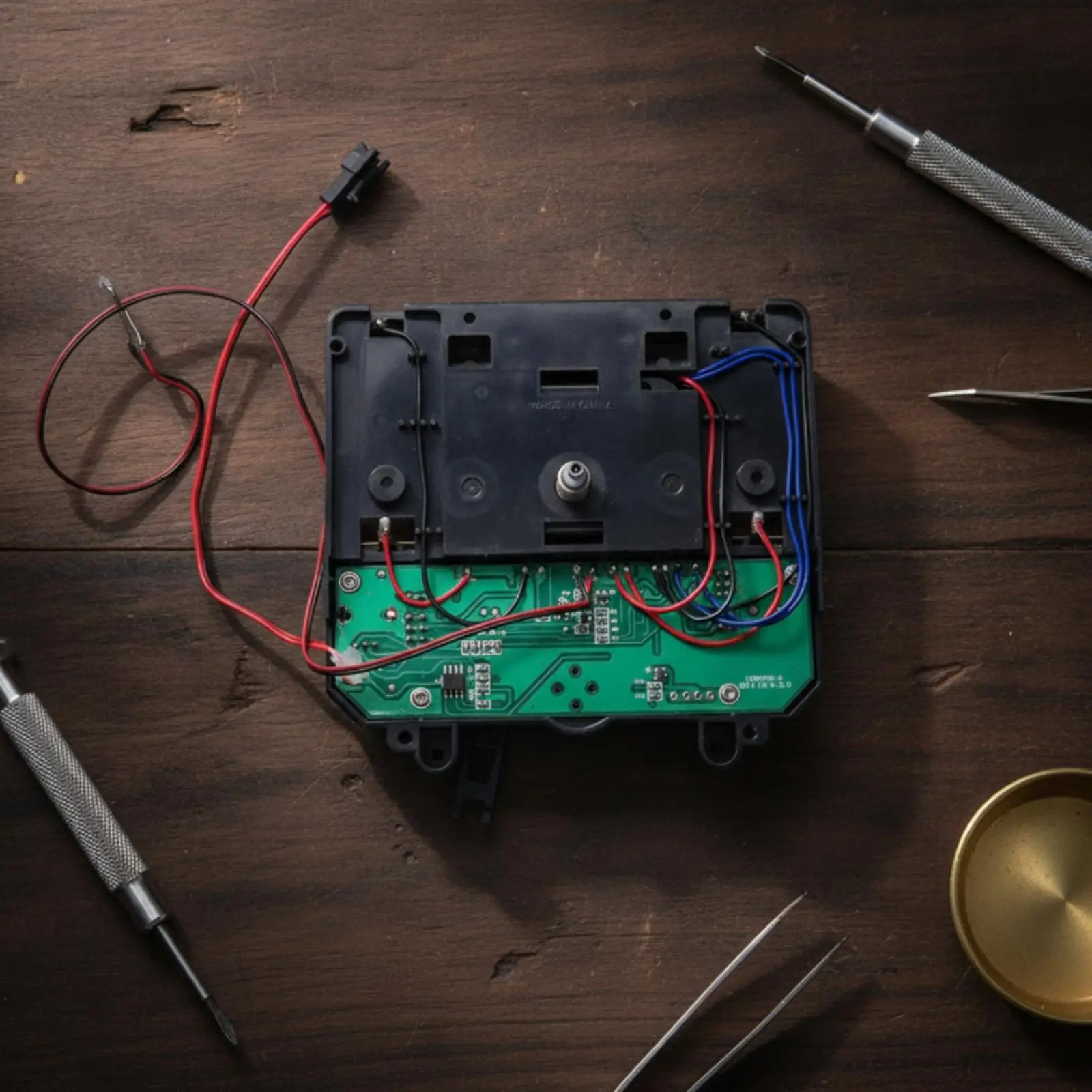 Chime Movement Clock for Kits with Long Shaft and Cathedral Sound for Creative Clock Building