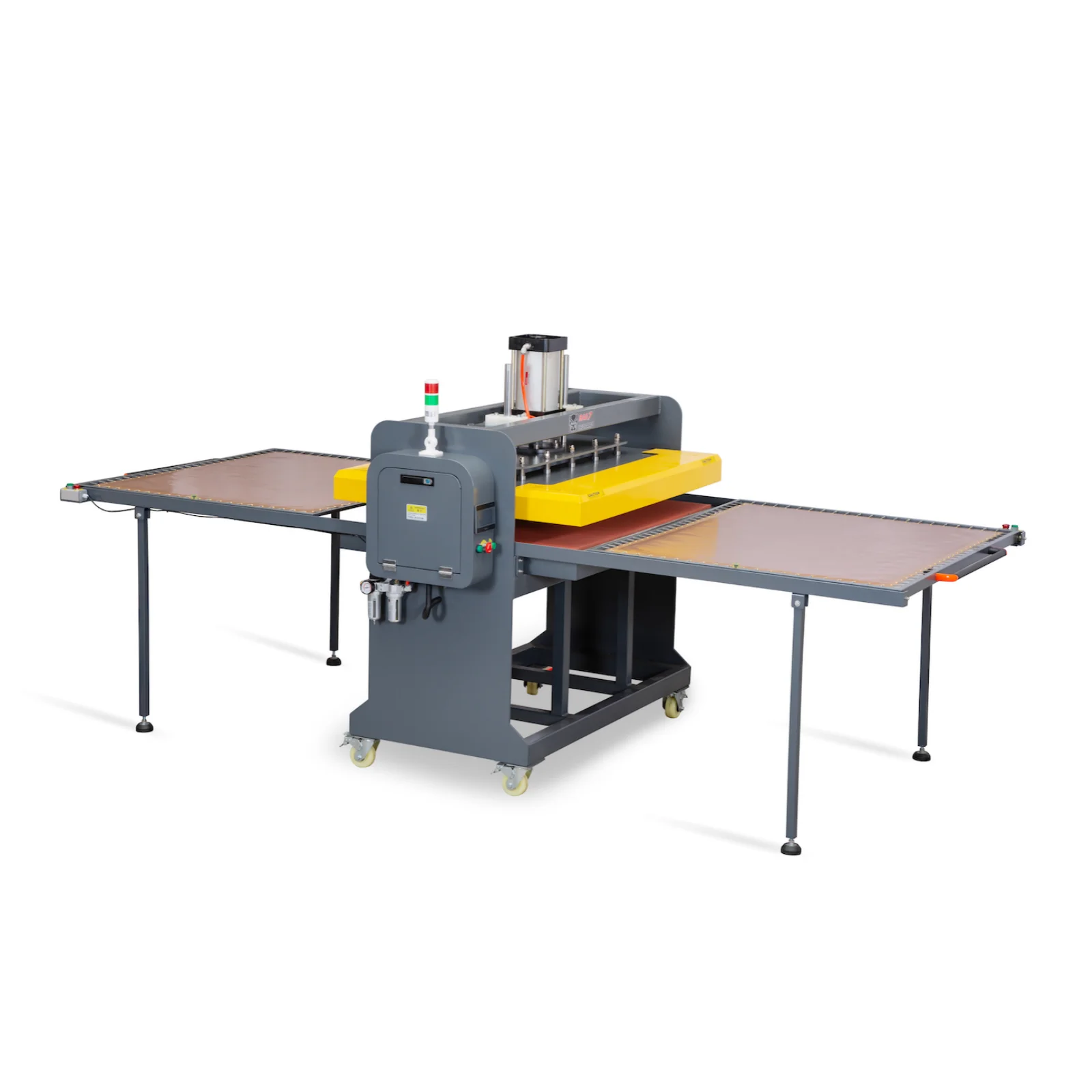 Easy to Operate Pneumatic/Hydraulic Automatic Double Station Heat Press Machine 80*100cm 100*120cm For Clothes