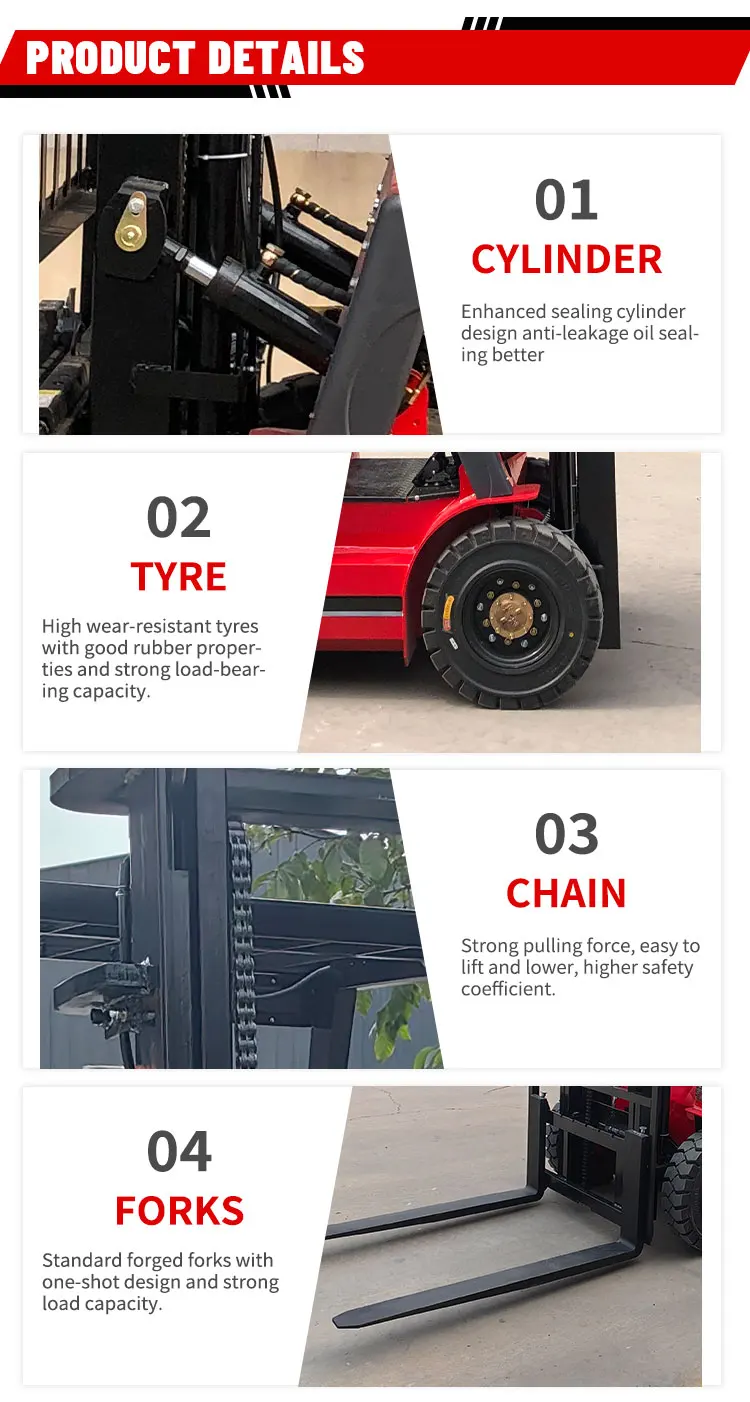 1T 1,5T Elektro-Gabelstapler 3m Hubhöhe 3000W Motor Lagerhaus Batterie-Gabelstapler Elektrischer Palettenhubwagen CE – Detail 10