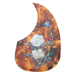 1Pc Plastic Acoustic Guitar Pickguard Self Adhesive Anti-Scratch Sticker Guard Plate Musical Instruments Parts & Accessories
