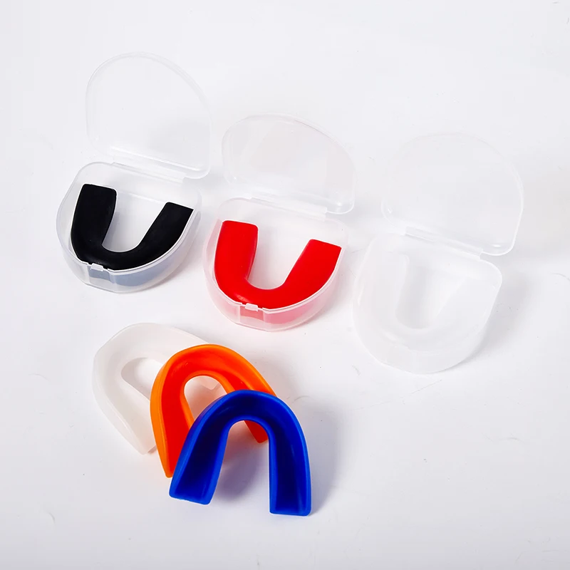 Sports Mouth Guard For Basketball Rugby Boxing Karate Appliance Teeth Protector Adult Children Mouthguard Tooth Brace Protection