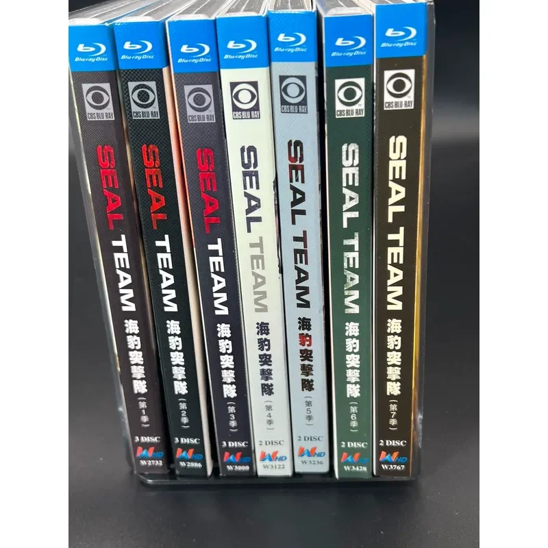SEAL Season 1-7 17BD Classic Hit American Drama Brand New Unopened Blu-ray Disc