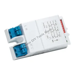 AC220-240V 5,8 GHz Microondas Radar Sensor Interruptor Multi-Ajuste Detector de Movimiento Del Cuerpo de Alta Sensibilidad de Luz LED Interruptor Del Sensor