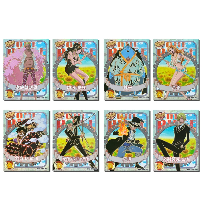 

ONE PIECE SSR card The worst of times Monkey D Luffy Nico Robin Nami Donquixote Doflamingo Game collection Birthday gifts