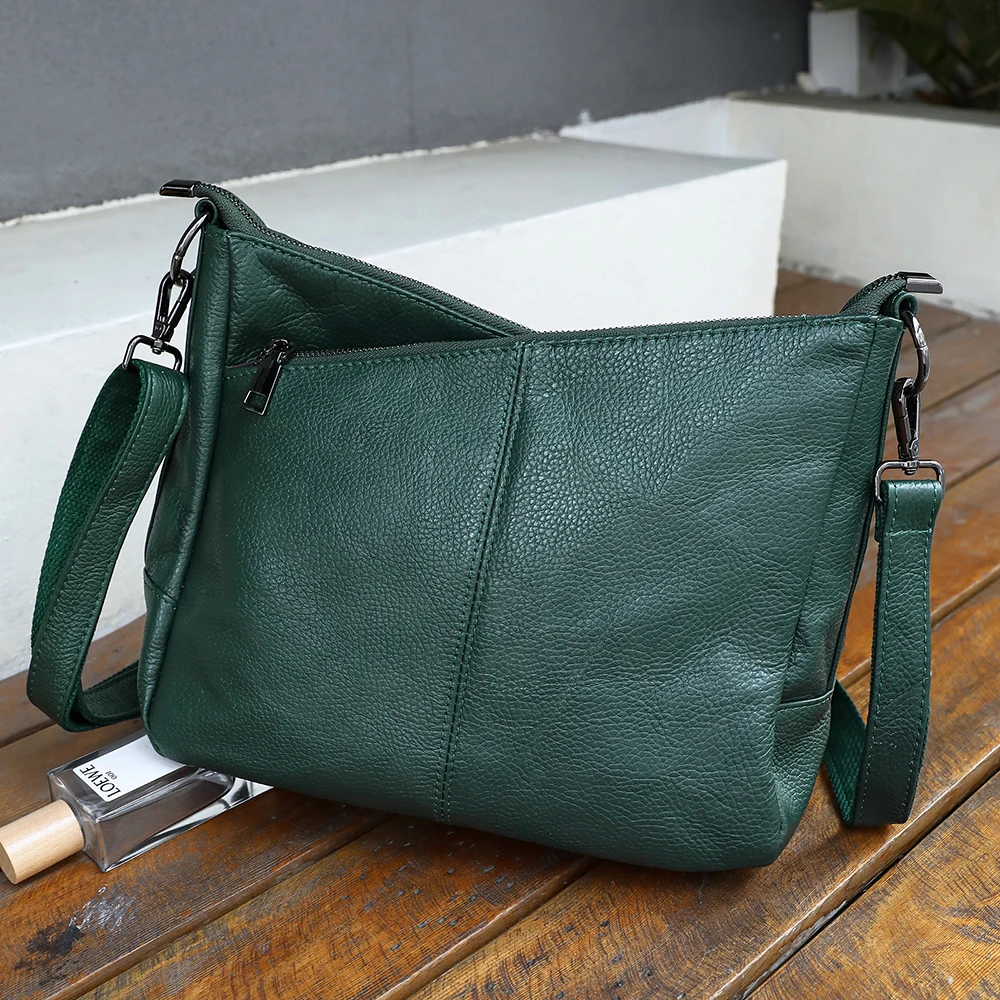 Tas Hobo Kulit Sapi Full Grain - Bucket Bag Suede ulasan dan harga