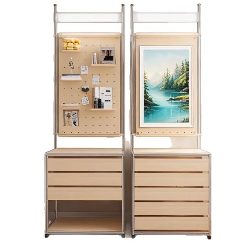 

Полка из алюминиевого профиля березы, напольный ящик для хранения