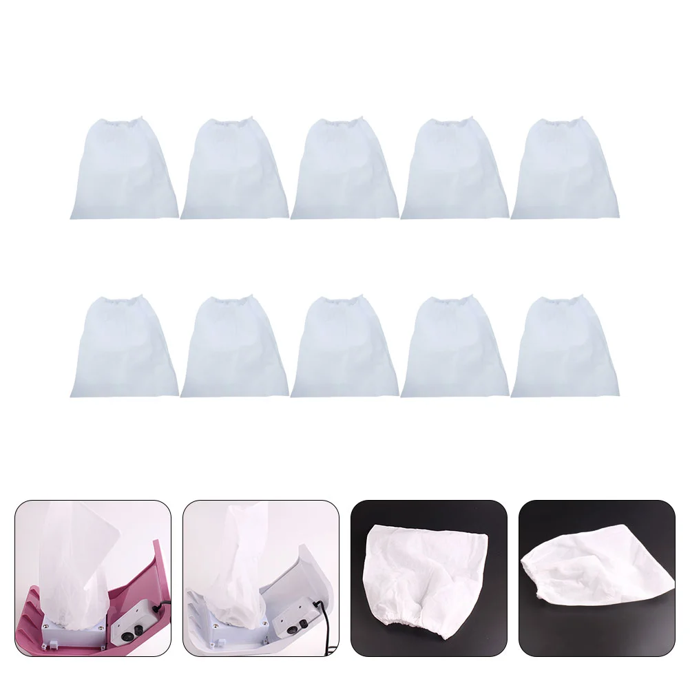 10 Pcs Nail Vacuum Cleaner Bag Dust Supply Accessories Collector Pouch Accessory