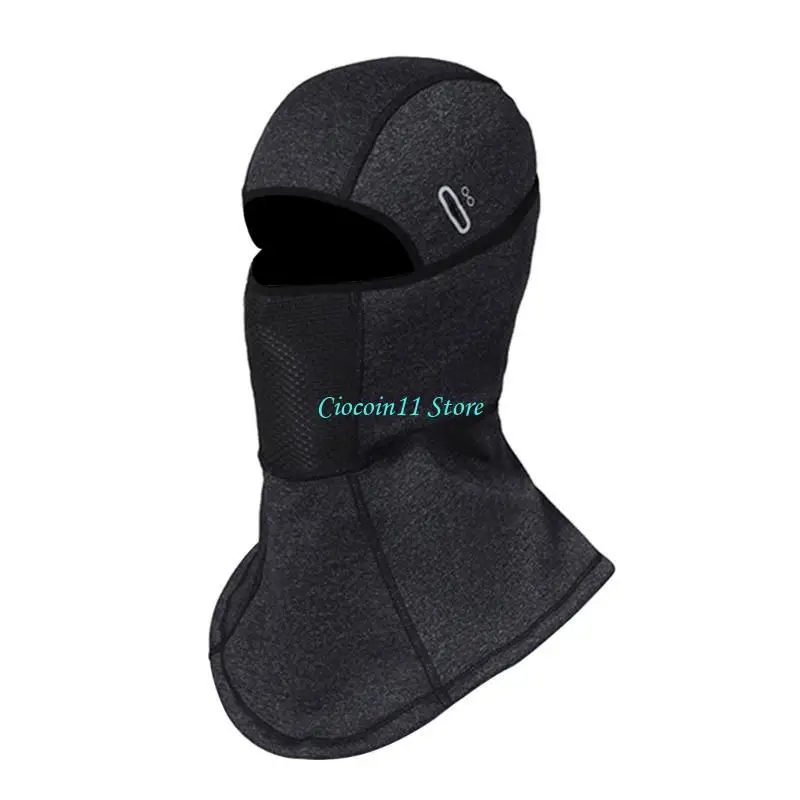 

Y1UB Insulated Motorcycle Ski Mask Adjustable Fit Winter Biking Face Cover Comfortable for Winter Outdoor Sports Enthusiasts
