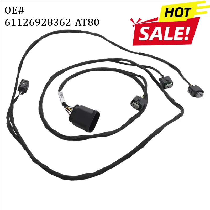 

For BMW 5 Series E60 Front Bumper Parking Sensor Wiring Harness Front Bumper PDC Wiring Harness PDC Cable 61126928362-AT80