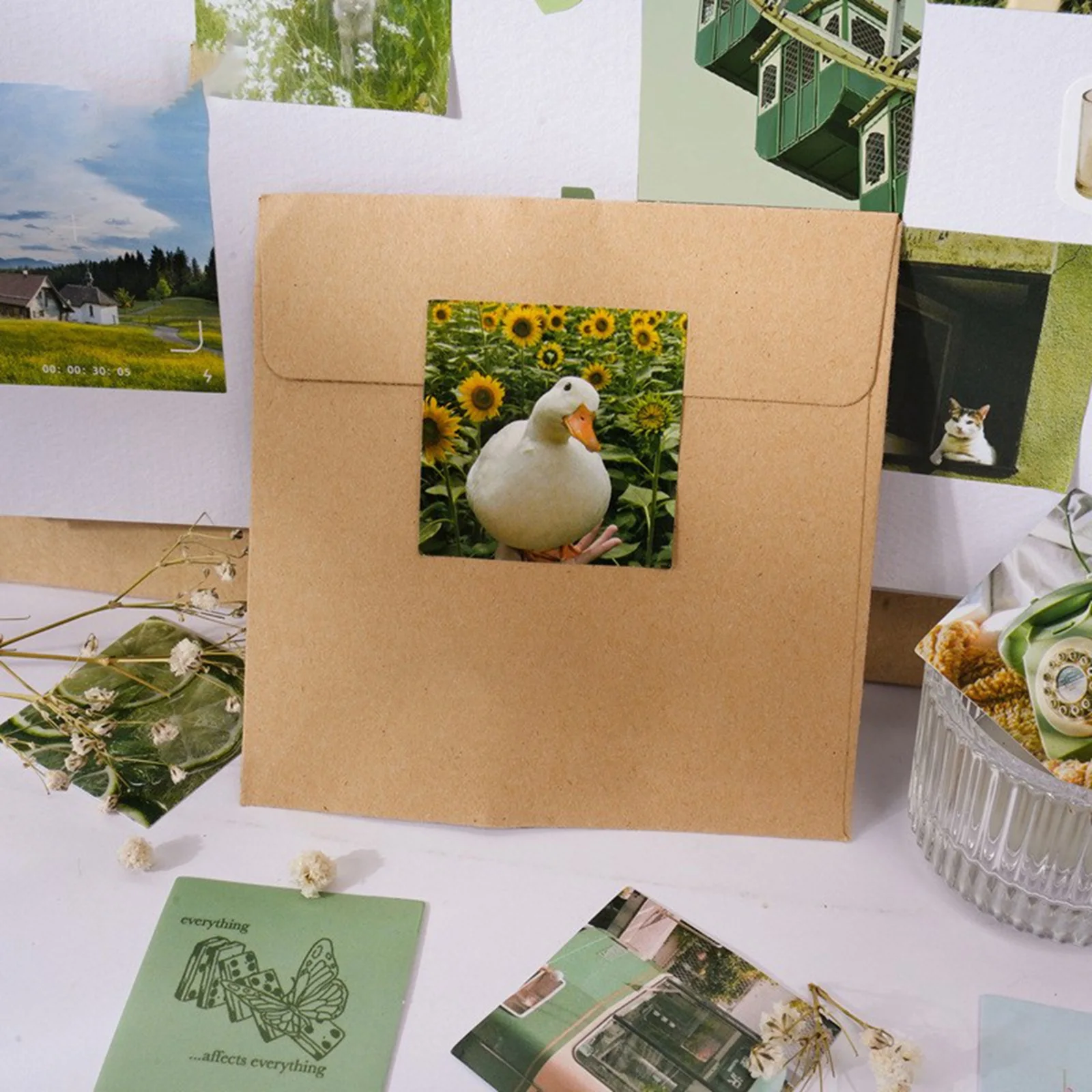 YHOPE 46 قطعة من ملصقات الختم ذاتية اللصق المزخرفة DIY لمخططك في مجموعة الصناديق. #1