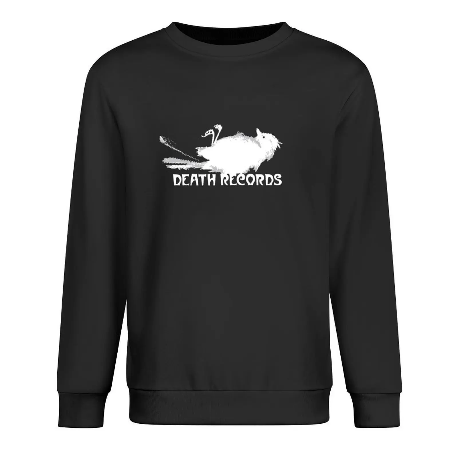 Phantom Of The Paradise Death Records Logo Sweatshirt korean autumn clothes anime sweatshirt