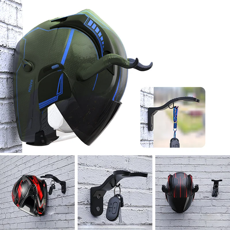 

Motorcycle Accessories Helmet Hook Wall Mount Hooks For SUZUKI Hayabusa GSX1300R BURGMAN 650 400 125 GSX-S GSXR GSX-S1000 750