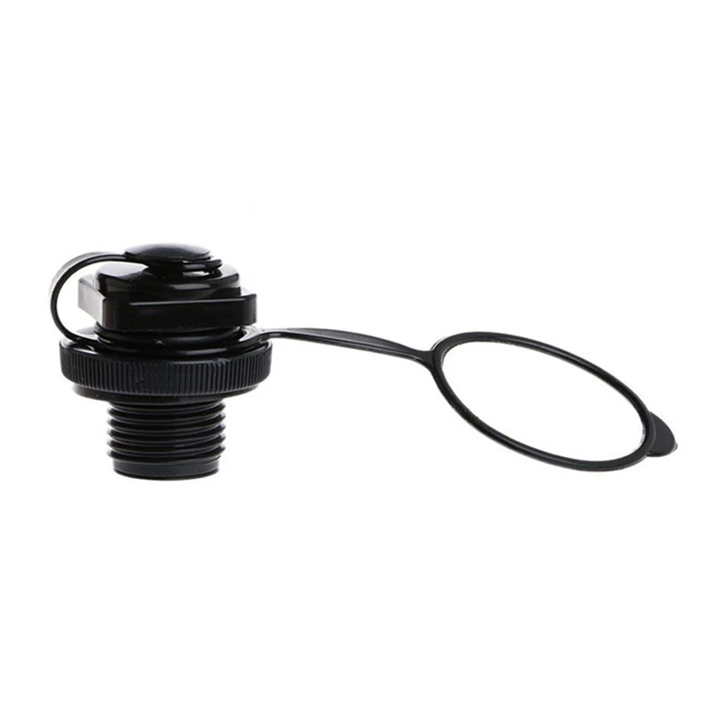 

Inflatable Boat Air Valve Nozzle Cover Black Replacement Simple Installation Kayak Supplies Spiral Valves Boat Accessories High