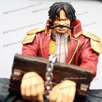 One Piece Gol D Roger Anime Figure Pvc Gk Statue Action Figurine Model Doll Ornament Collection Statue Xmas Desk Decoration Gift
