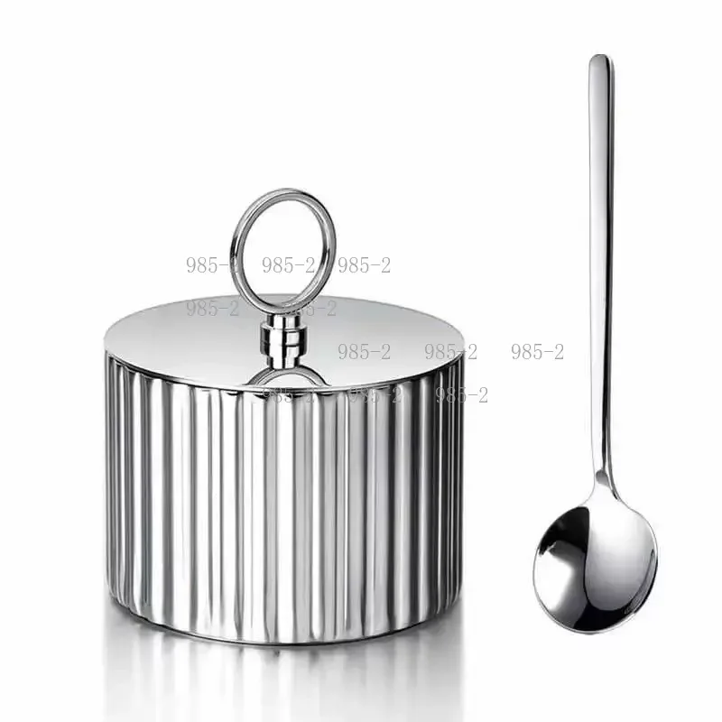 High Appearance Seasoning Storage Box, Nordic Light Luxury Design, Kitchen Assistant Sugar Jar and Condiment Bottle