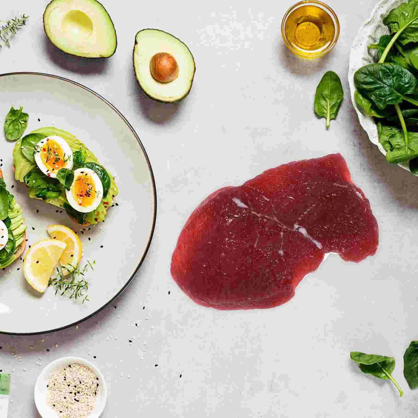 Simulation Steak Model Decorative Beef Model Fake Beef Decoration Kitchen Prop fake meat cooked fake meat model