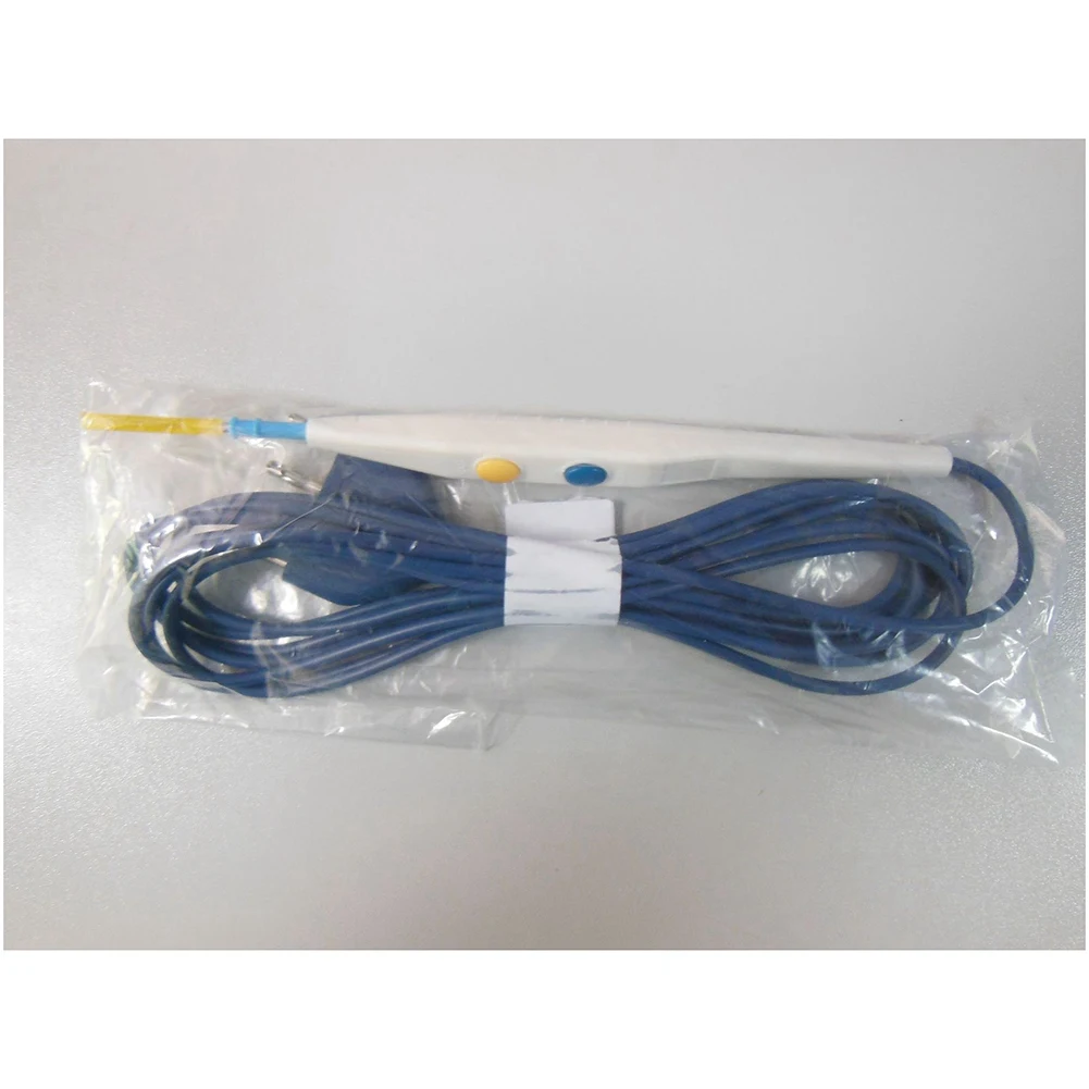 10Pcs Disposable Surgery ESU Pencil High Frequency Disposable Electrosurgery LEEP Unipolar Electric Knife Pen Vogue