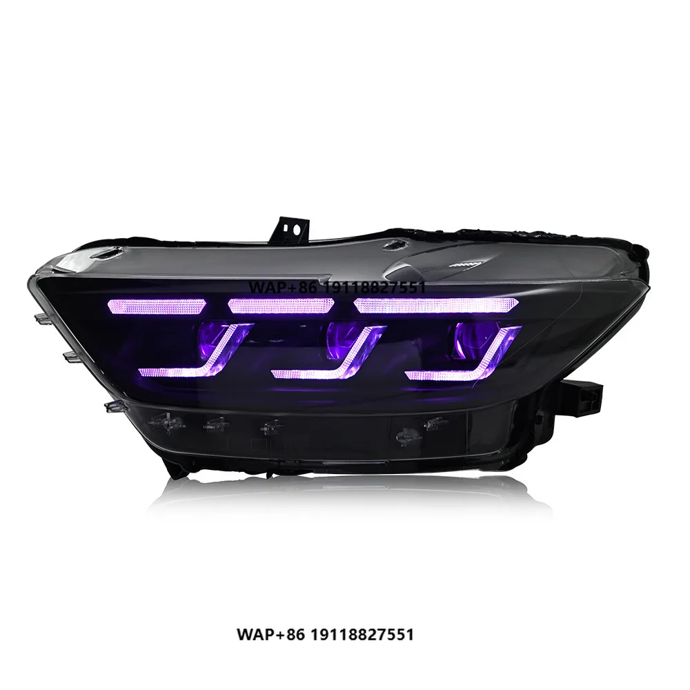 

Ready to Ship 6000k Color Temperature Modified RGB Mode LED Car Headlight Assembly for 2015-17