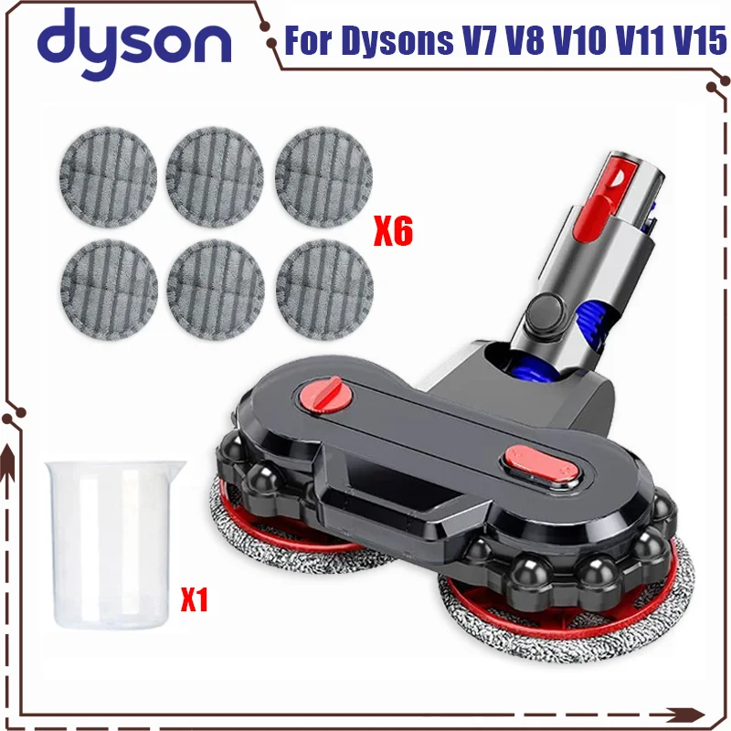 

Electric water tank mop dry and wet vacuum cleaner accessories Head brush For Dysons V7 V8 V10 V11 V15 cordless vacuum cleaner