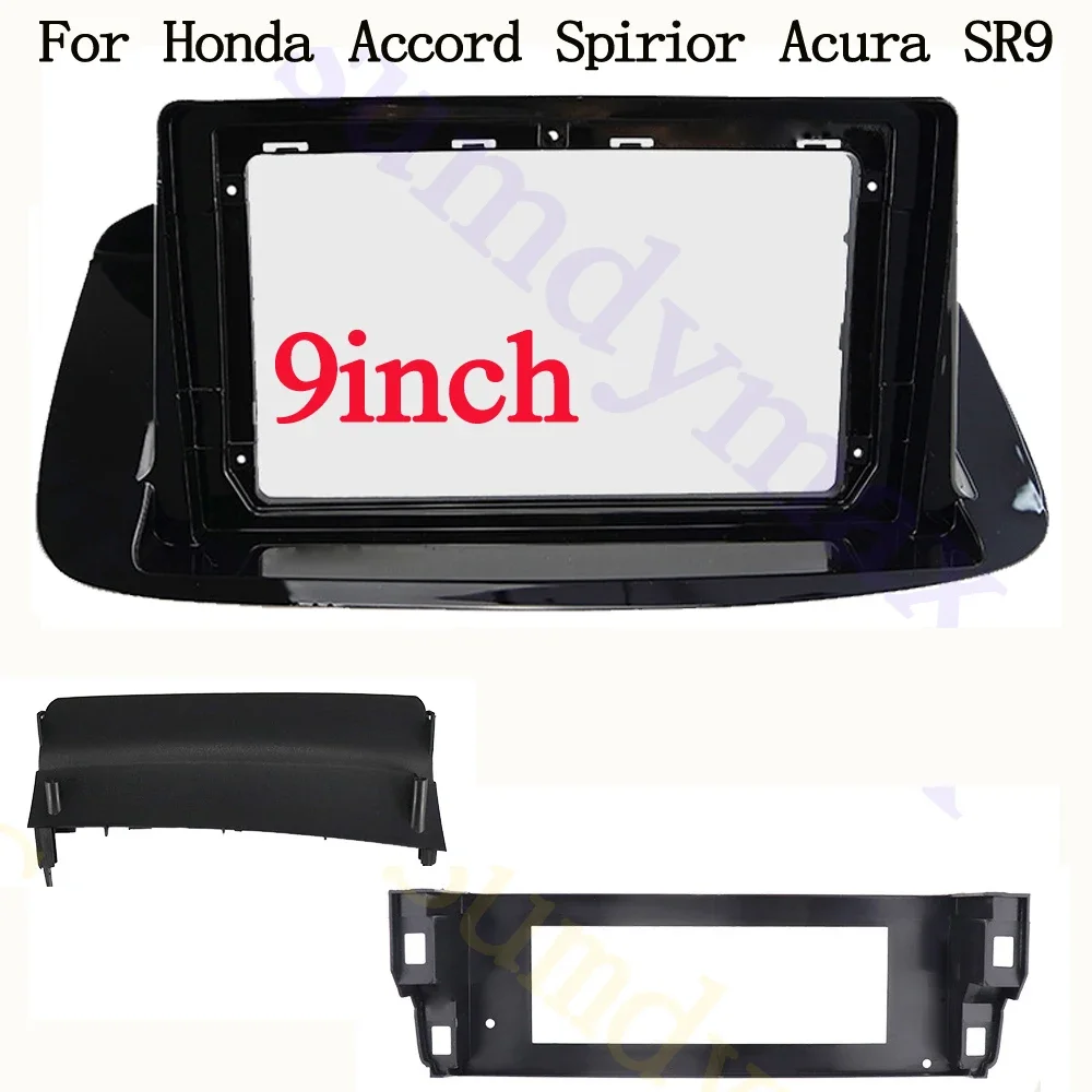 

9-дюймовая рамка для автомобильного радиоприемника для Honda Accord Spirior Acura SR9 2009-2015, GPS-навигация, стерео панель, комплект крепления на приборной панели