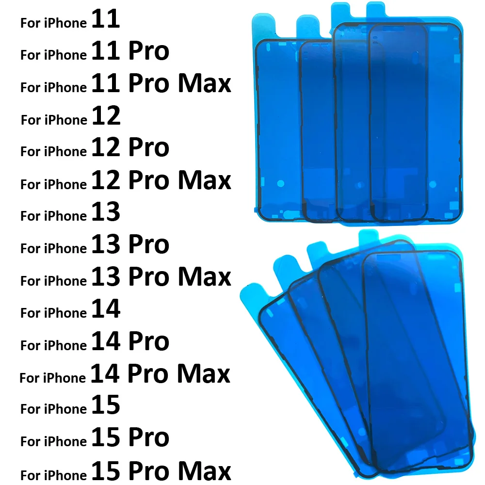 New LCD Screen Display Glue Waterproof Sticker Adhesive Frame Seal Tape For iPhone 11 12 13 14 15 Pro Max Plus Mini