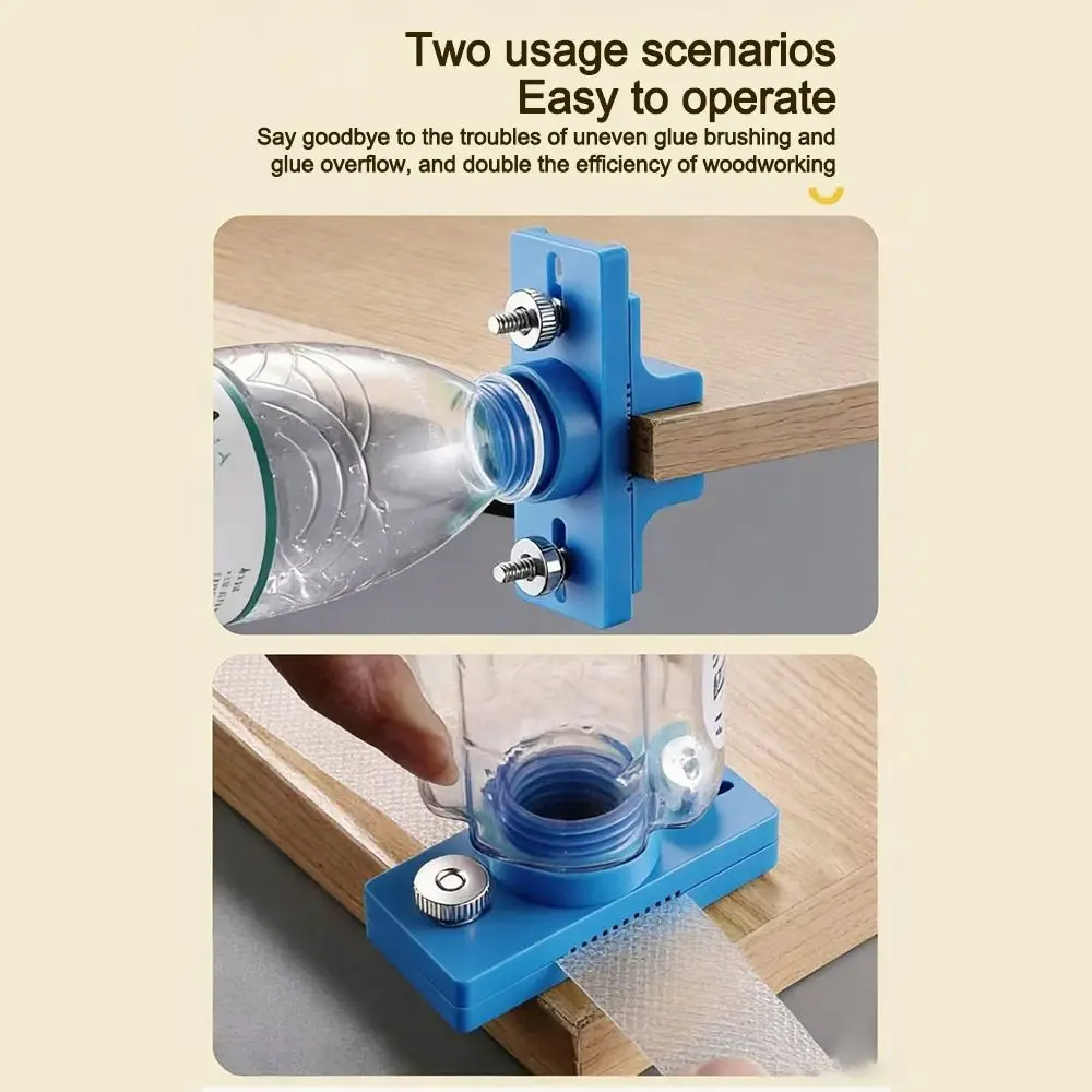 

Регулируемый ограничитель для клеевых стержней, многофункциональный инструмент для монтажа и герметизации кромок при работе с деревом