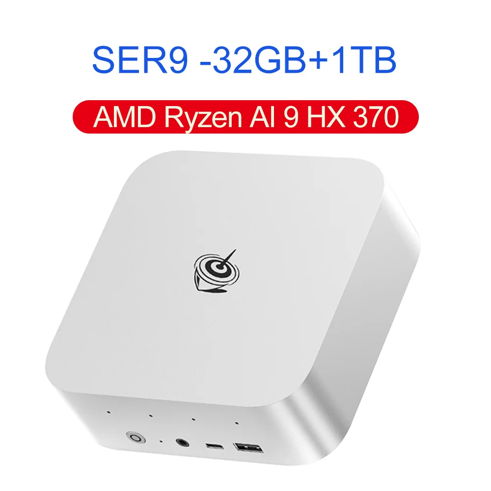 Beelink SER9 PRO AMD Ryzen AI 9 HX370 Powerful AI PC DDR5 Mini