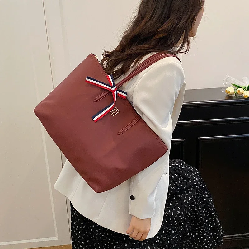 

Высококачественная женская модная роскошная кожаная сумка на плечо, повседневная шикарная сумка-тоут, элегантная сумка через плечо