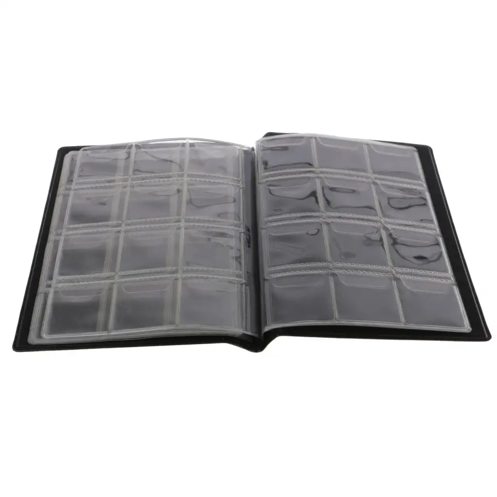 Coin Collecting Storage Album Coin Book Coins Folder 120 Slots Money Collection Organizer for Home Archive