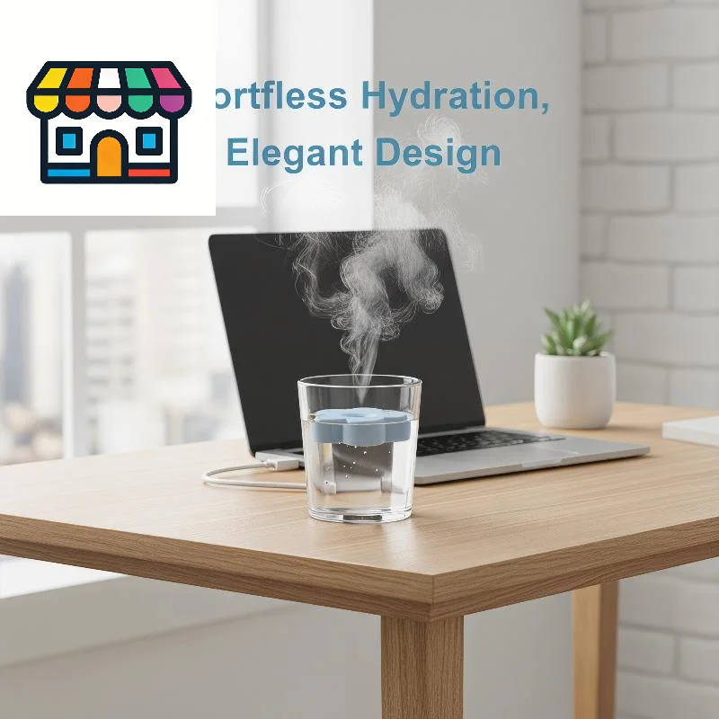 Baby Nursery Humidifier - Penghasil Kabut Mini Portabel dengan Timer,