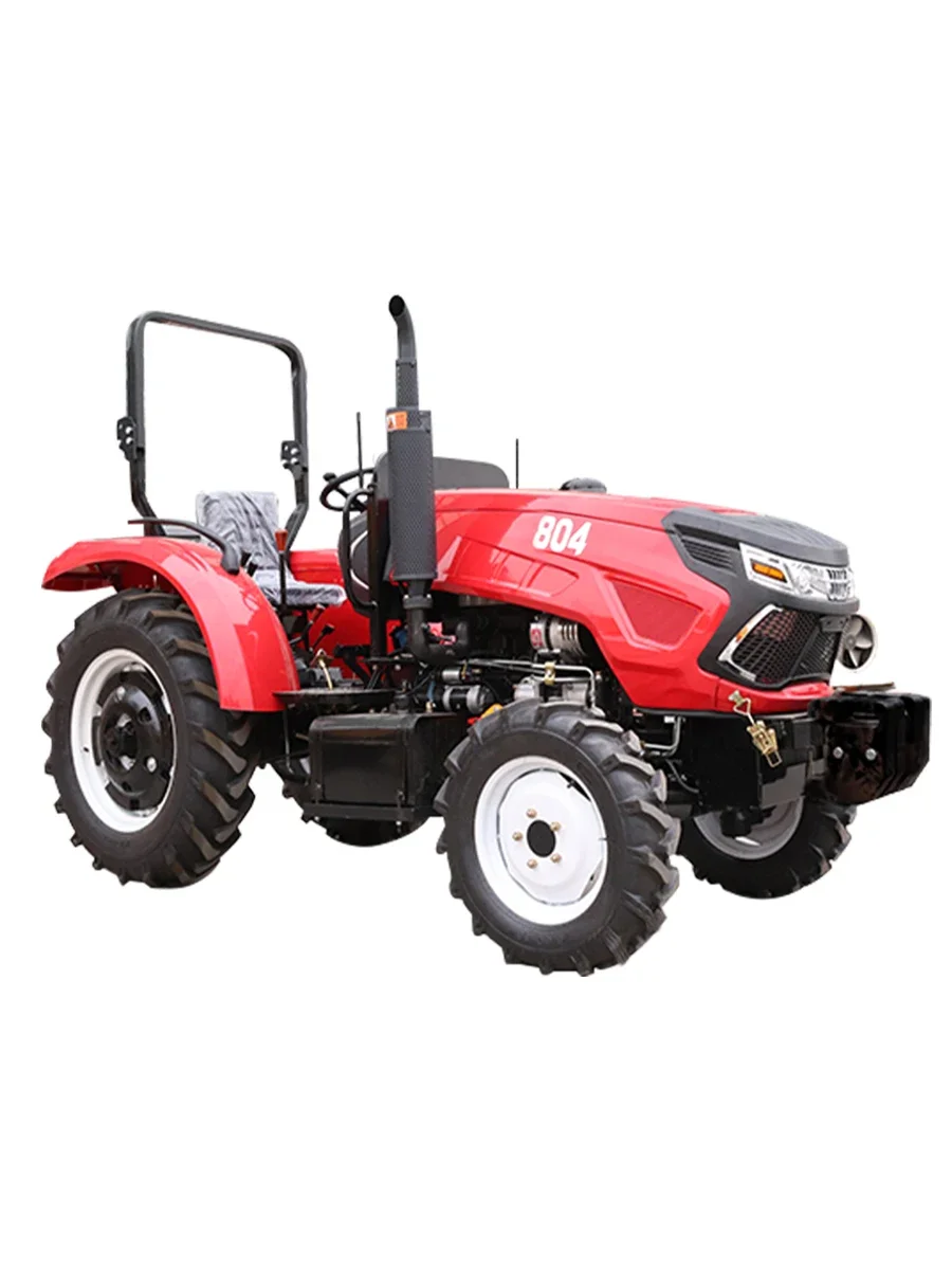 Agricultural four-wheel drive four-wheel tractor diesel rotary cultivator four-wheel greenhouse Wang orchard large ditching