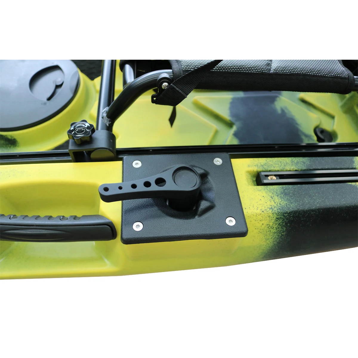 12ft  Sit on Top Fishing Flap Pedal Drive Kayak with Rudder System