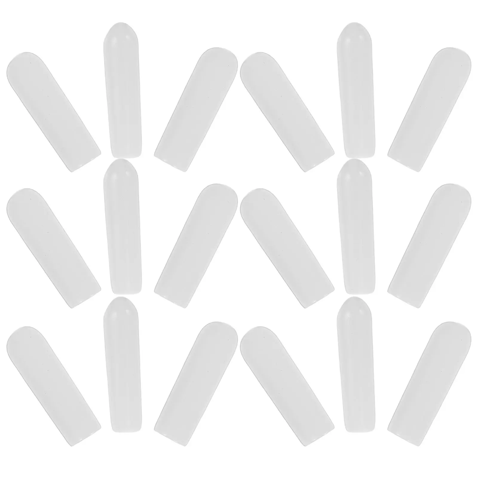 500Pcs Clothing Rack Rubber End Caps Wire Hanger Tip Cover Protective Sleeve Thread Guard for Household Use Screw End Caps