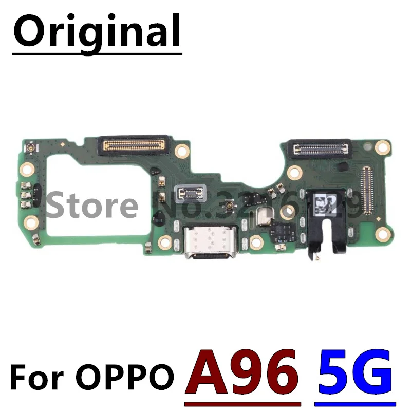 Original For OPPO A98 A97 A96 A94 A92 A92S A78 4G 5G Fast Charging Type-C USB Connector Board Dock Flex Cab