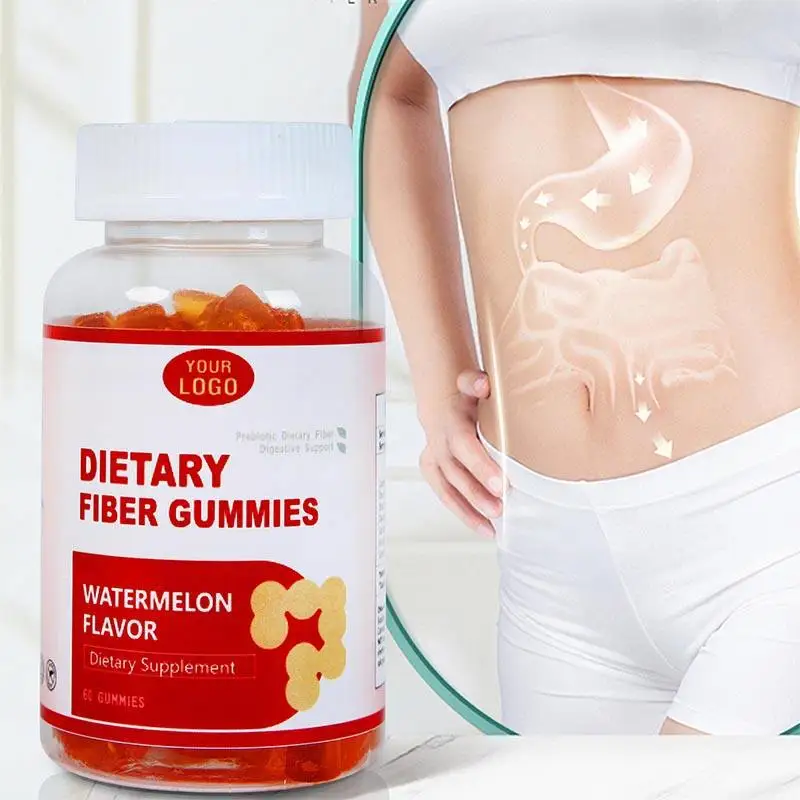 

Compound vitamin gummies contain dietary fiber and prebiotics to supplement nutrition and promote energy metabolism