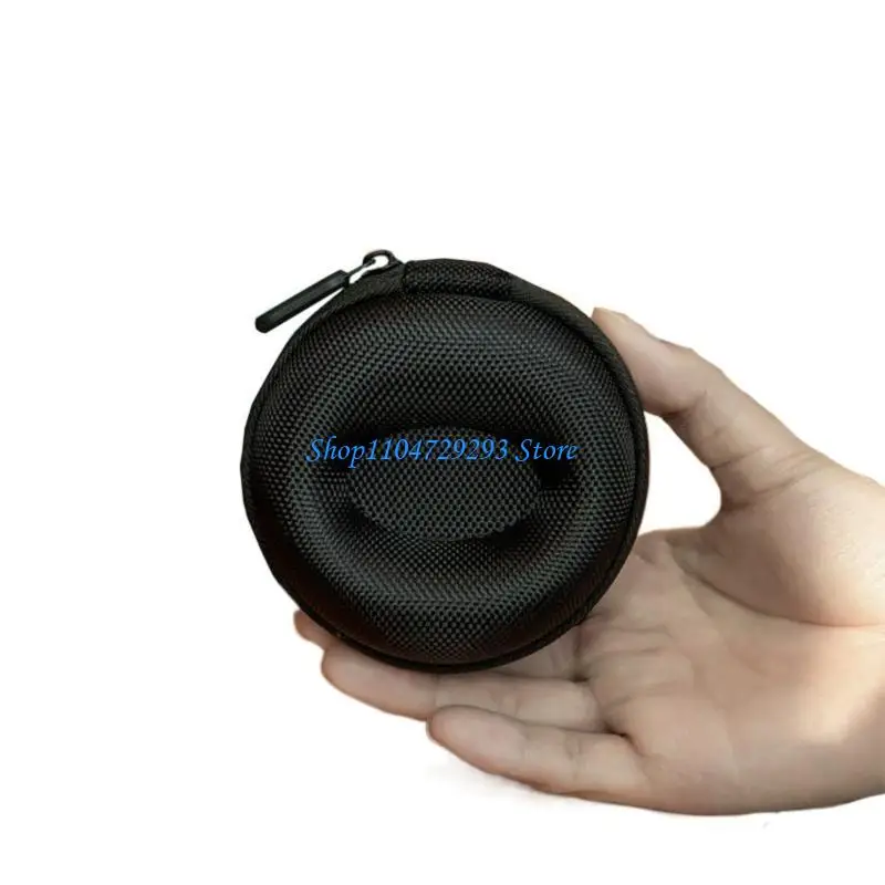 Y2GD Watch Storage Box Convenient Watch Sleeve Pressure Resistant Circular Watch Bag
