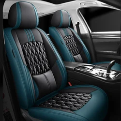 Leather Car Seat Covers for Peugeot 301 307 SW 508 SW 308 206 4007 2008 5008 2010 3008 2012 107 206 Front Rear Auto Accessories