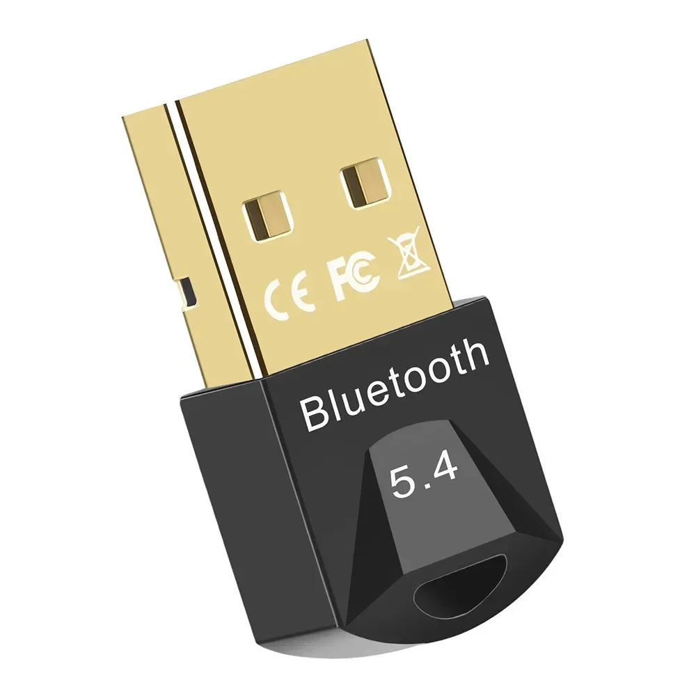 محول بلوتوث للكمبيوتر USB بلوتوث 5.4 5.3 دونغل استقبال لمكبر الصوت لوحة المفاتيح الماوس الموسيقى جهاز إرسال الصوت
