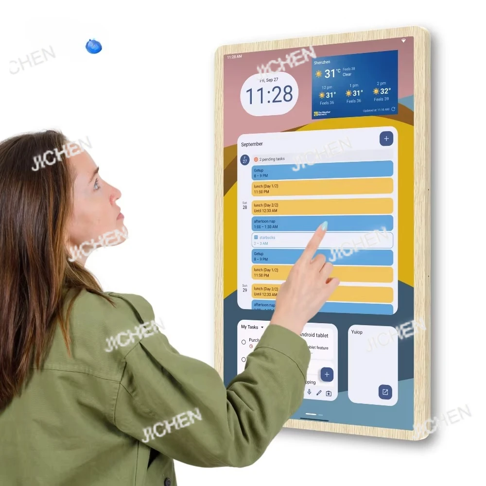 

JC NW3299T RK3576T Ready Software Wall Mounted Digital Calendar Diary Planner Goodnotes Family Calendar poe NFC Tablet