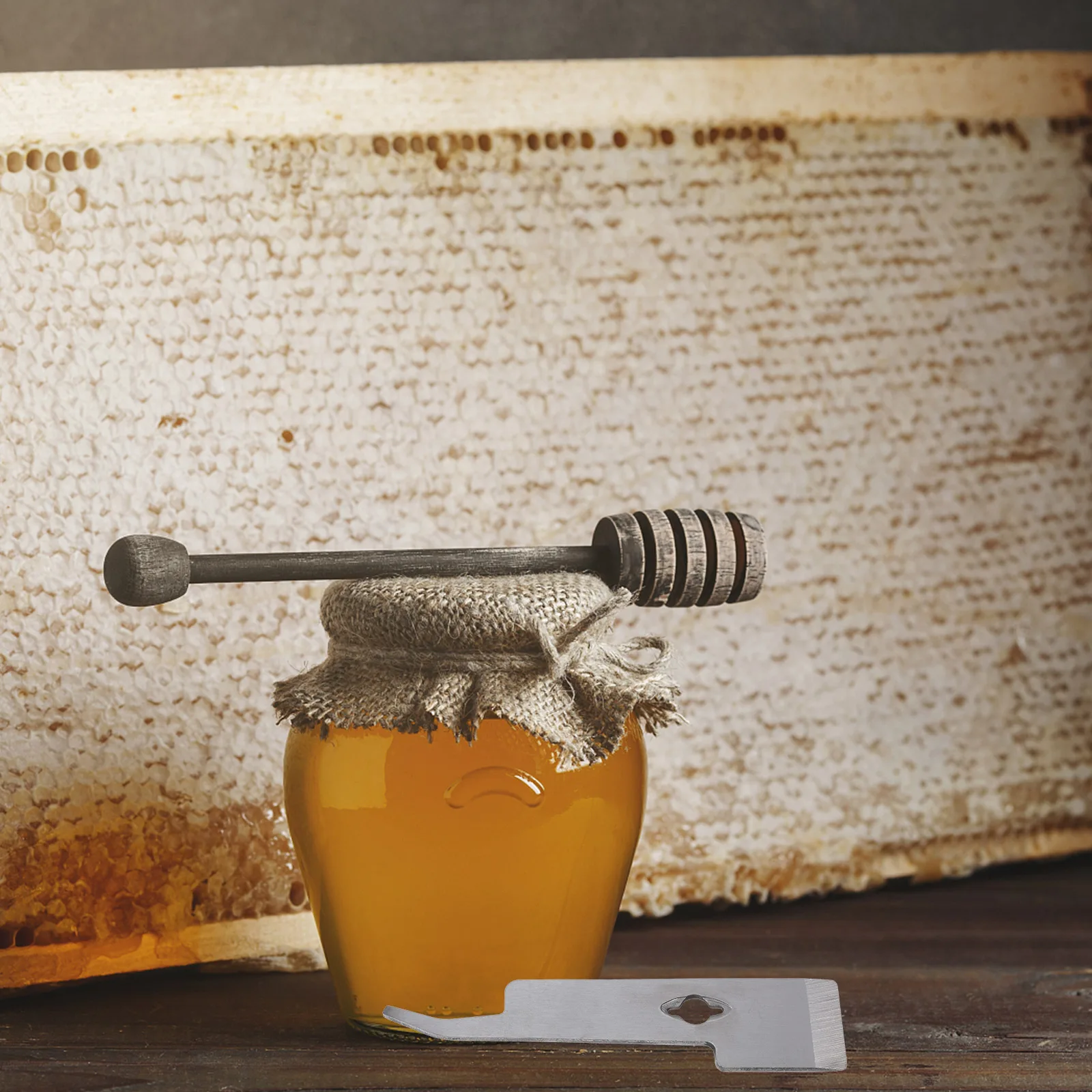 

1pc Stainless Steel Beehive Scraper Practical Tool for Separating Boxes Lifting Frames Beekeeping Supplies Gardening Accessories