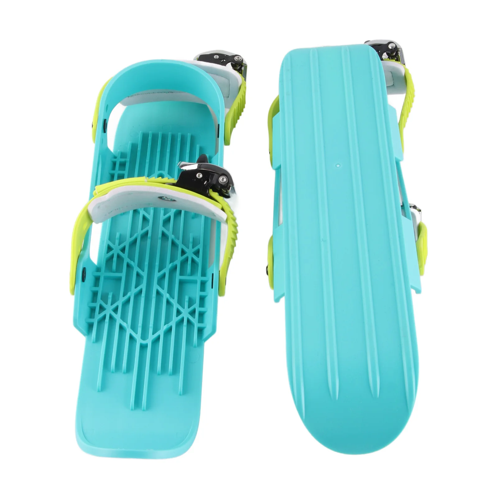 ini Ski Skates Mini Ski Shoes Adjusable Skiboards Attach to Skis Boots For Downhill Slopes Winter Sports for Children