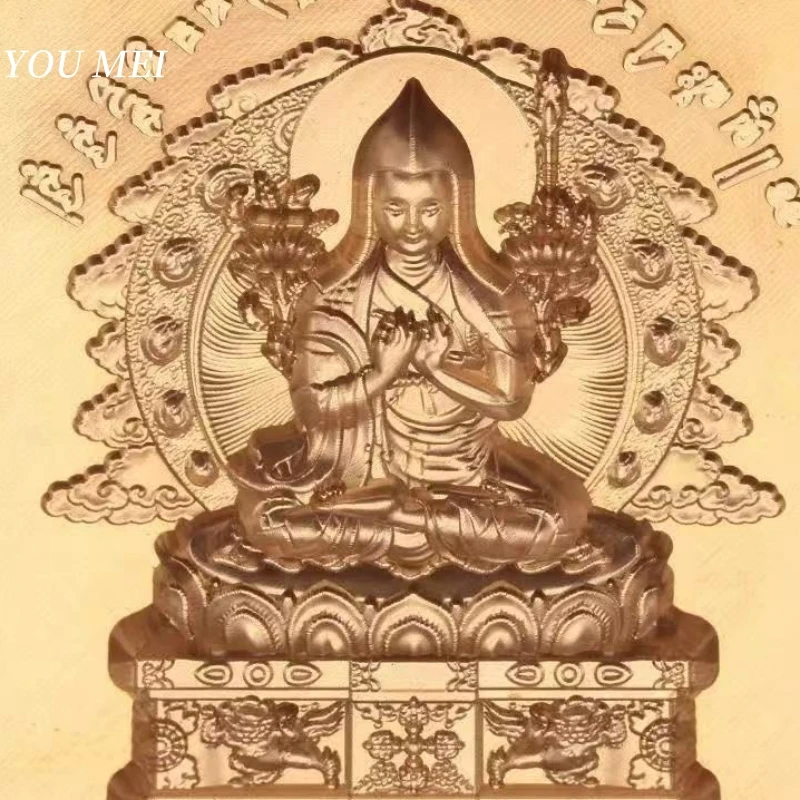 Tsongkhapa Buddha Statues Making Molds,Handicraft Exquisite Brass Molds Making Religious Statue Tools,Tibetan Mold Buddhist Item