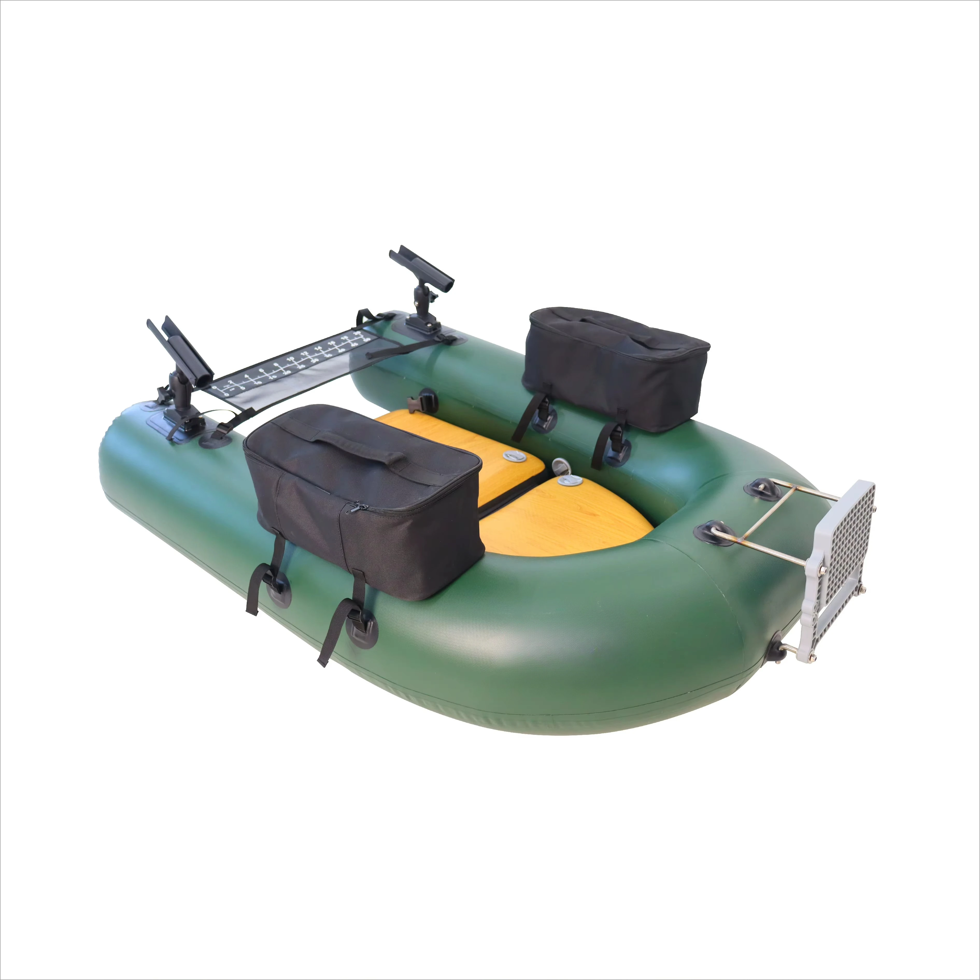 Light Weight Small Boat PVC Material Inflatable Fishing Float Tube Belly Boat for One Person