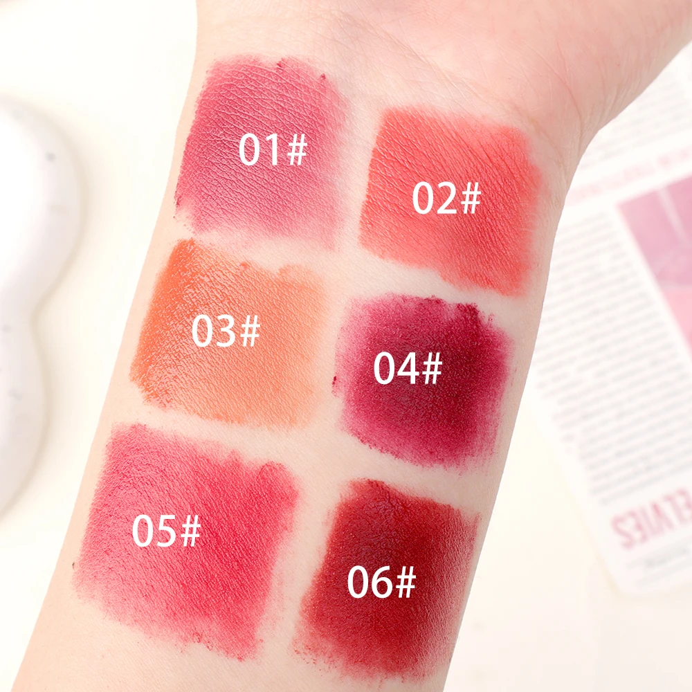 Waterdichte Fluwelen Matte Naakt Lipgloss Hydraterend Langdurig Gemakkelijk te dragen Non-stick Cup Vloeibare Lipstick Lippen Make-up Cosmetisch